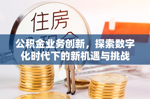 伊犁公积金业务创新，探索数字化时代下的新机遇与挑战