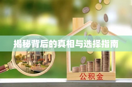 伊犁揭秘背后的真相与选择指南