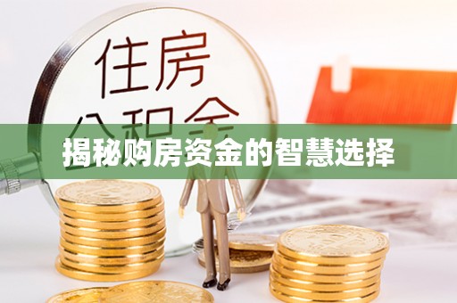 伊犁揭秘购房资金的智慧选择