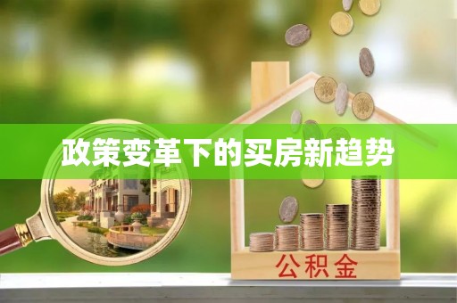 伊犁政策变革下的买房新趋势