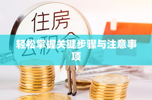 伊犁轻松掌握关键步骤与注意事项