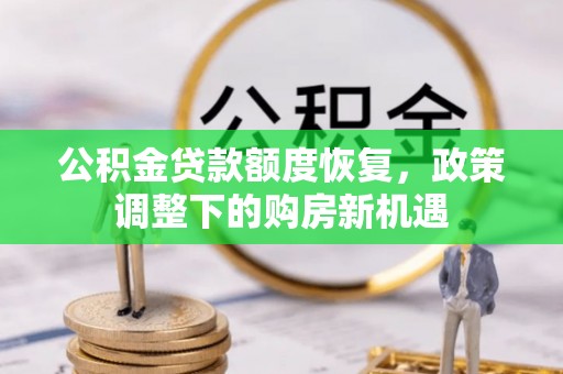 伊犁公积金贷款额度恢复，政策调整下的购房新机遇