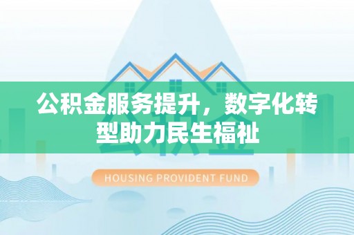 伊犁公积金服务提升，数字化转型助力民生福祉