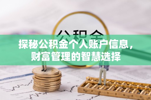 伊犁探秘公积金个人账户信息，财富管理的智慧选择