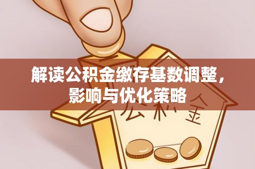 伊犁解读公积金缴存基数调整，影响与优化策略